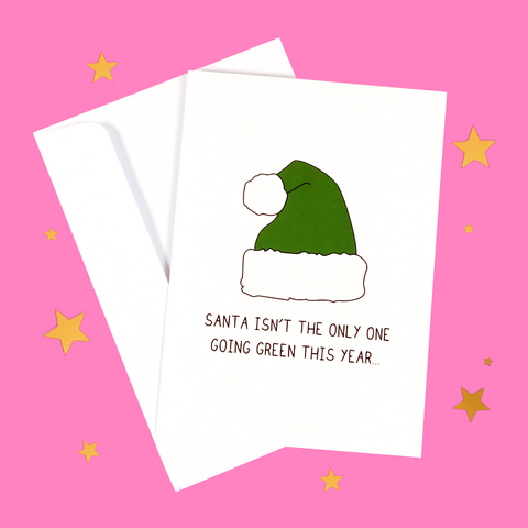 Eco-Santa Holiday Card