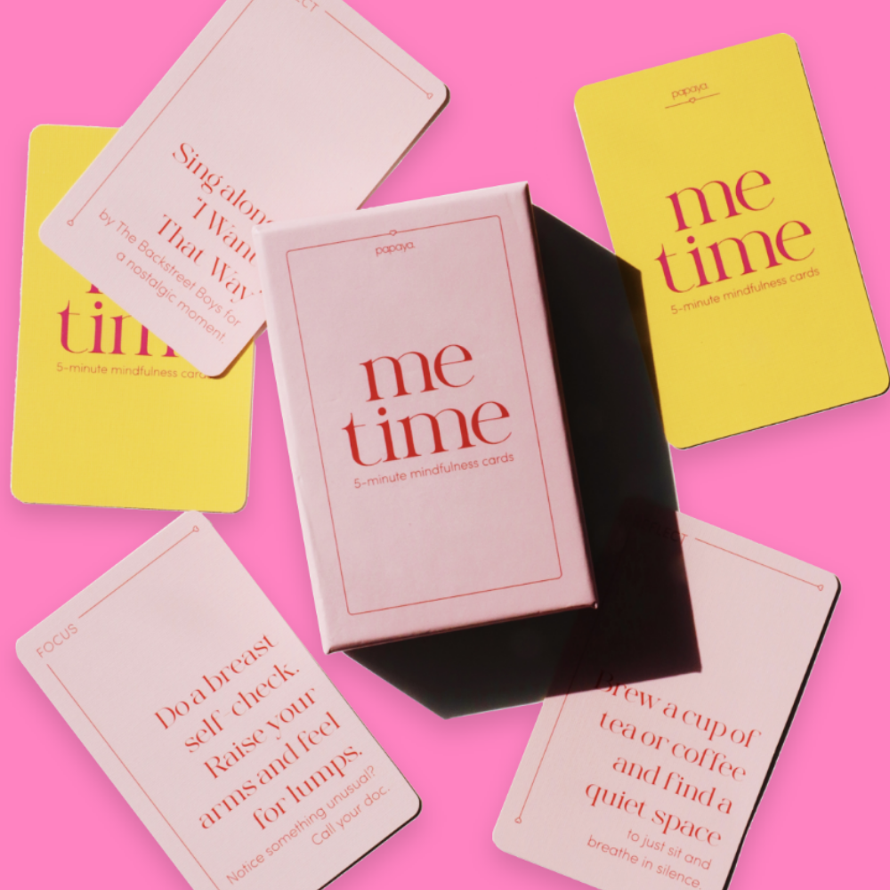 Me-Time Cards
