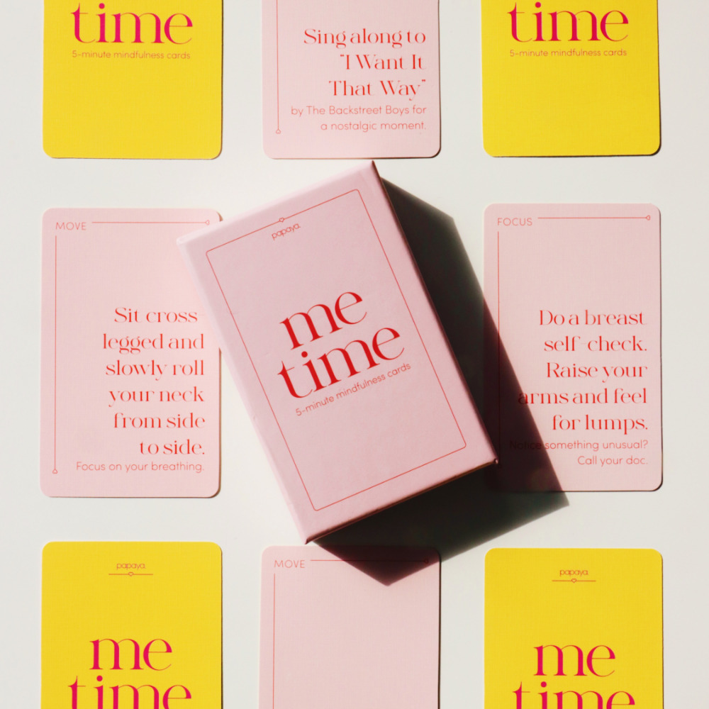 Me Time Bonus Me-Time Cards