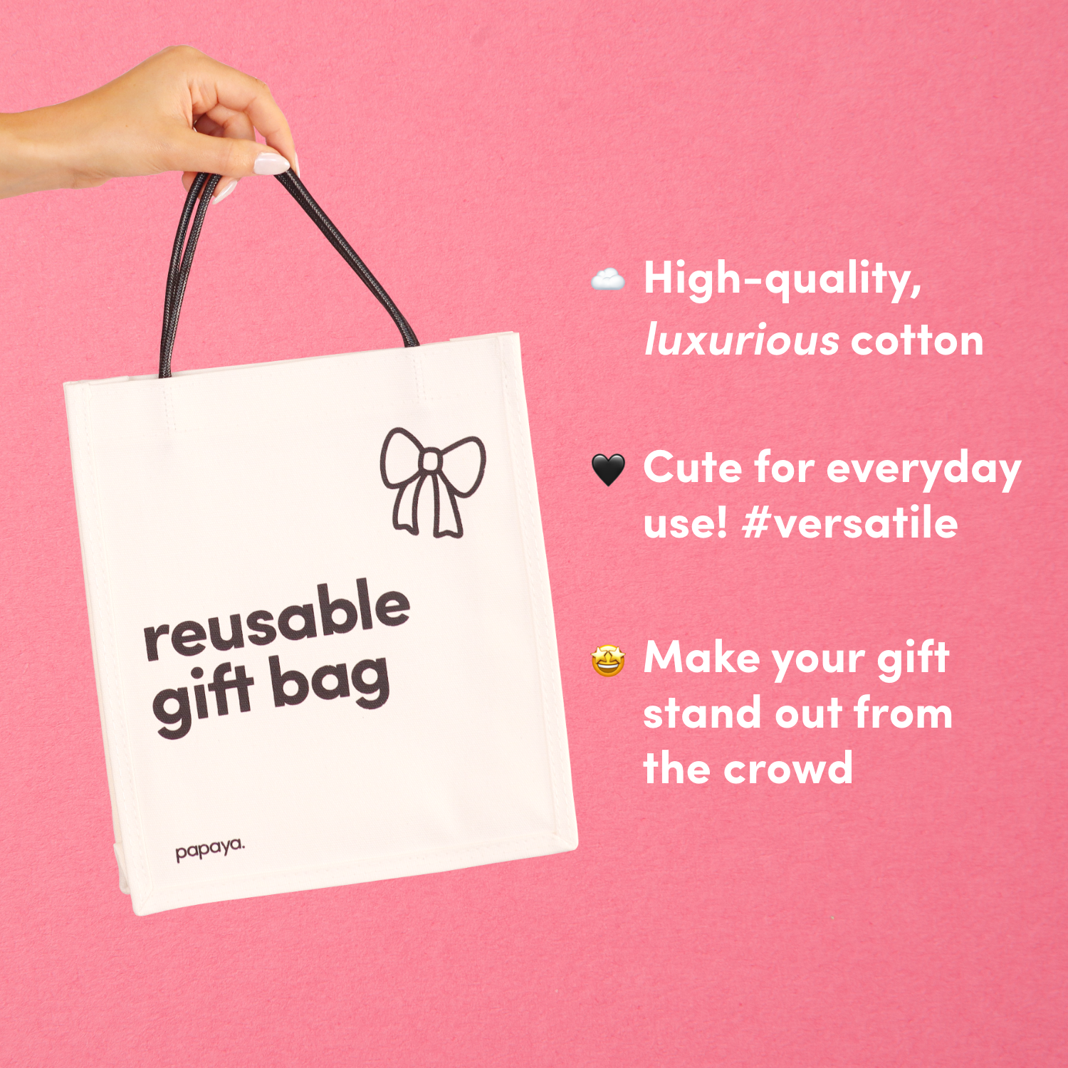 Reusable Gift Bag Value Pack
